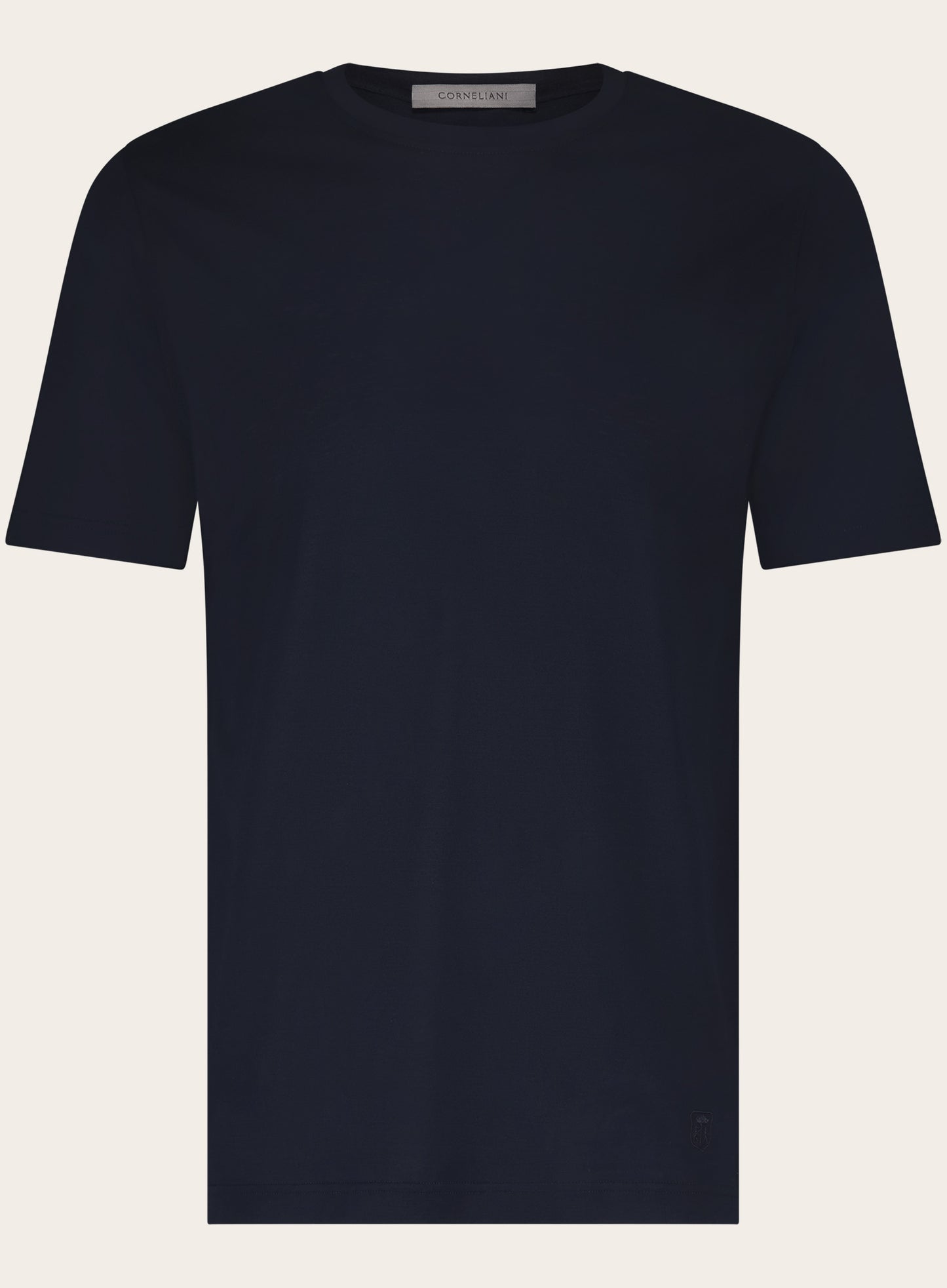 T-shirt van katoen | BLUE NAVY