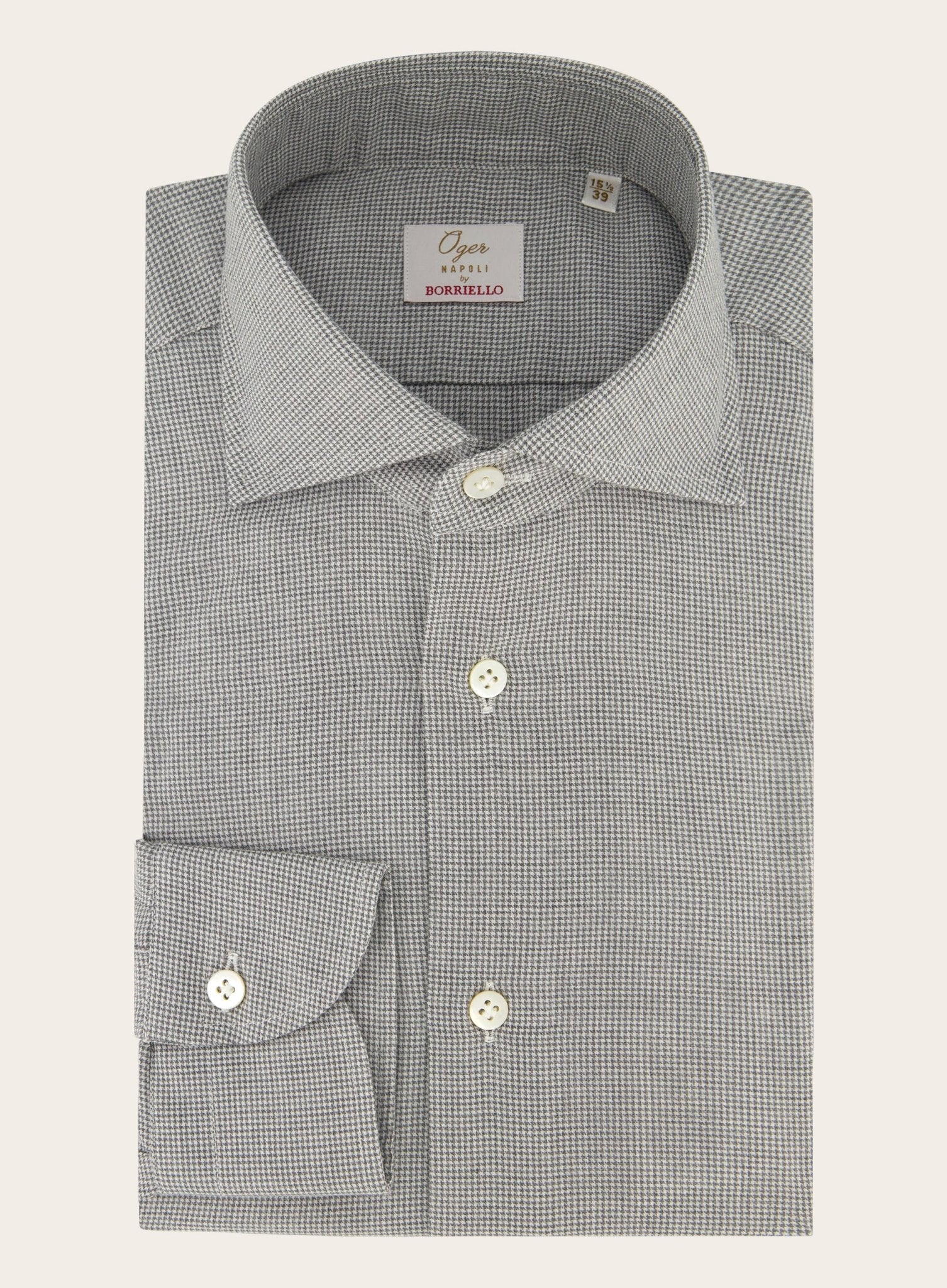 Shirt van katoen | Grijs 