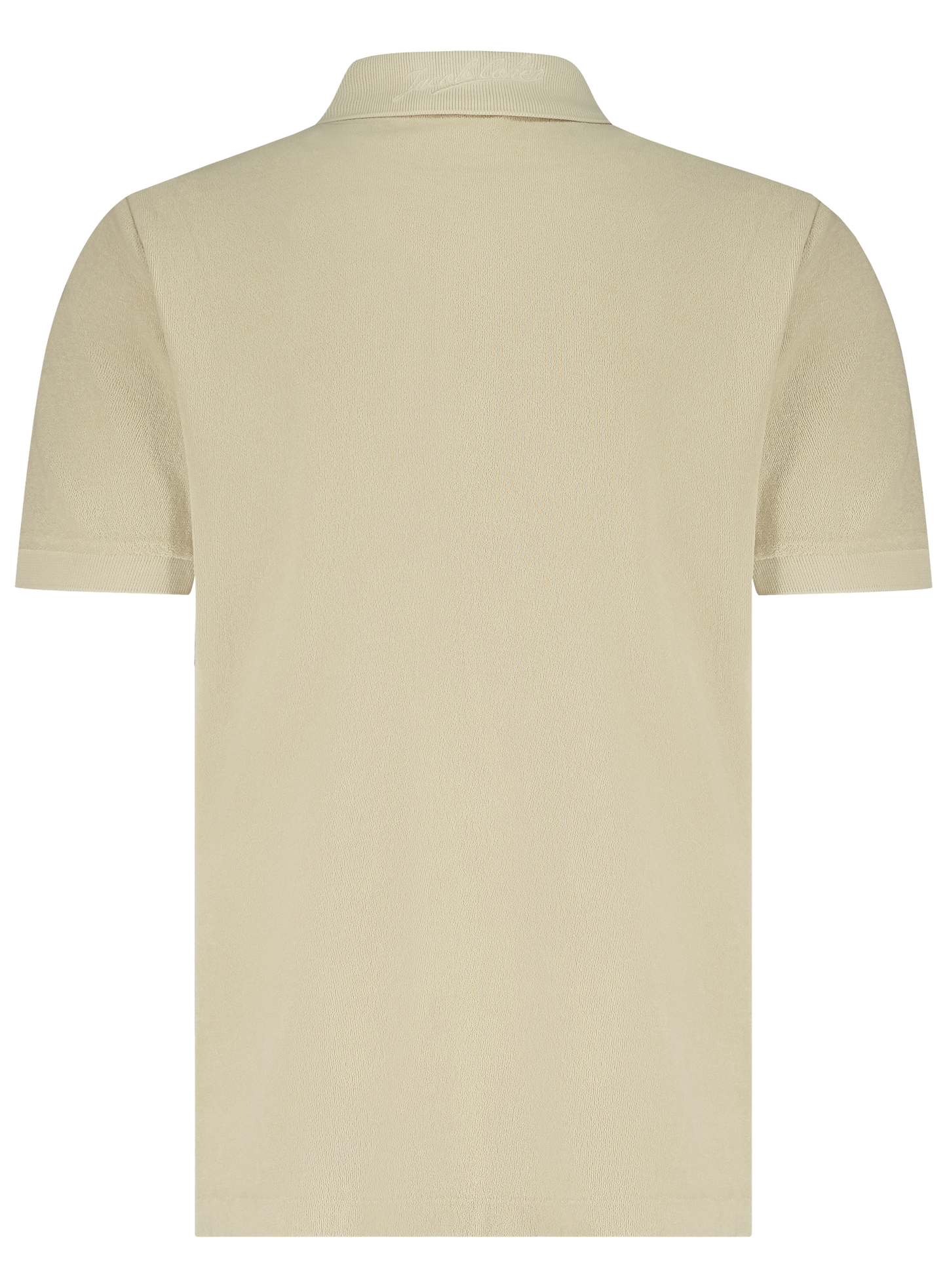 Poloshirt van katoen | Beige