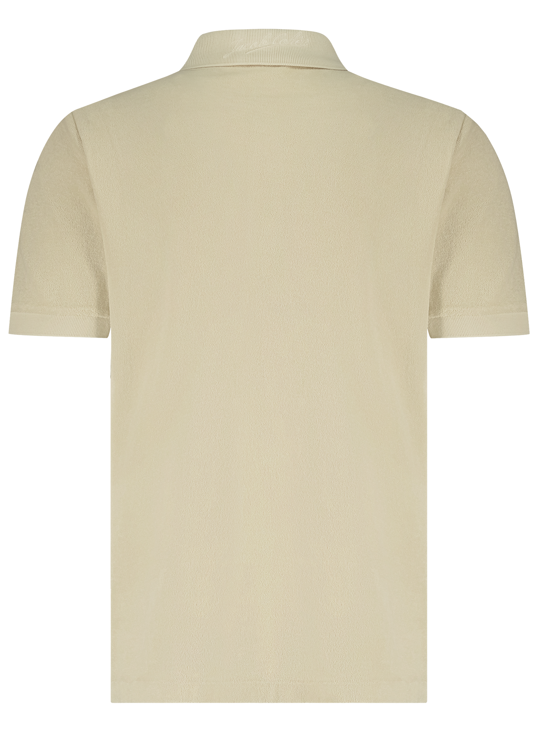 Poloshirt van katoen | Beige