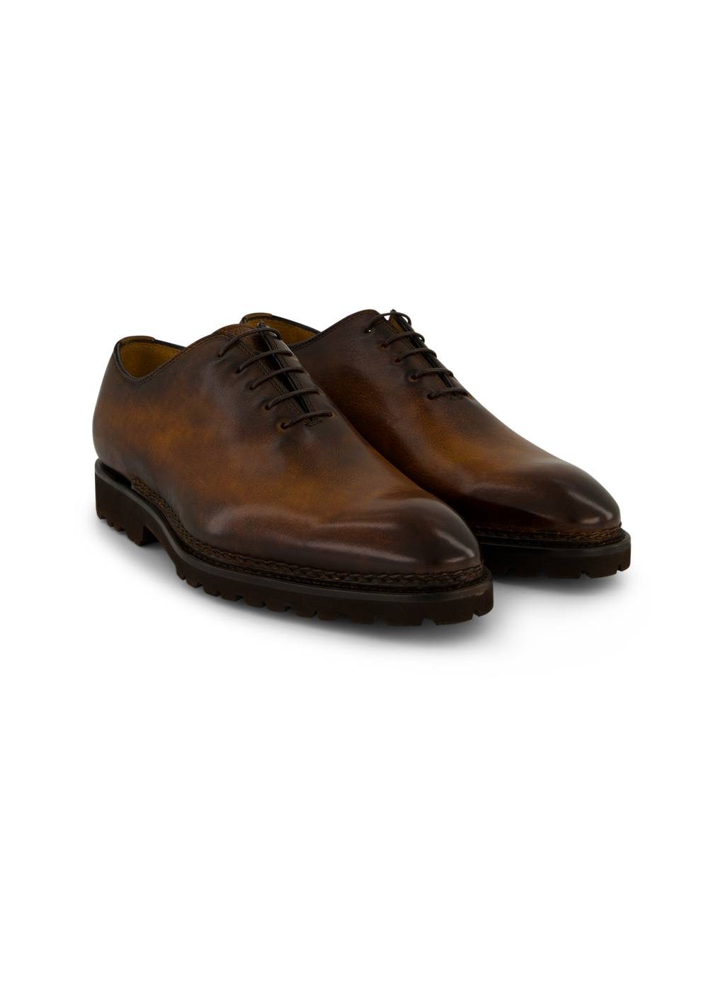 Veterschoenen van leer | D.Bruin