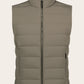 Gewatteerde bodywarmer | TAUPE