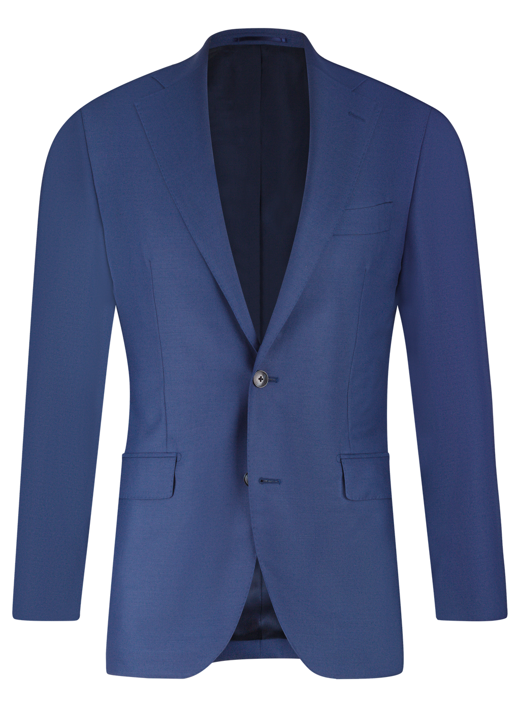 Driedelig pak van wol | Blauw
