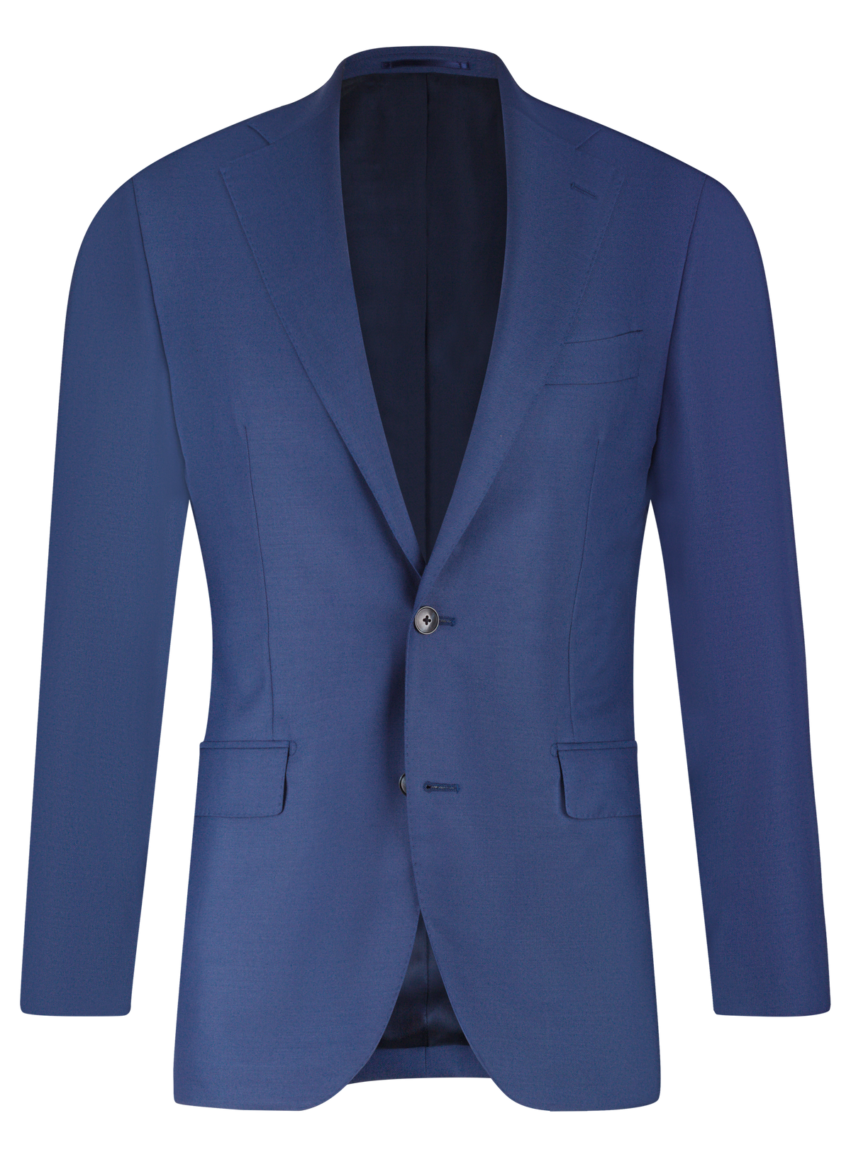 Driedelig pak van wol | Blauw