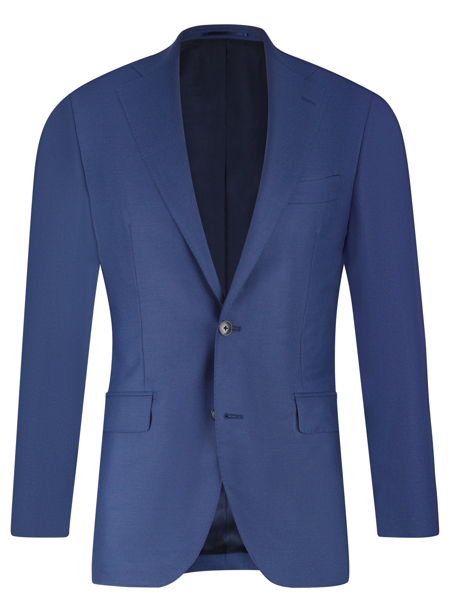 Driedelig pak van wol | Blauw