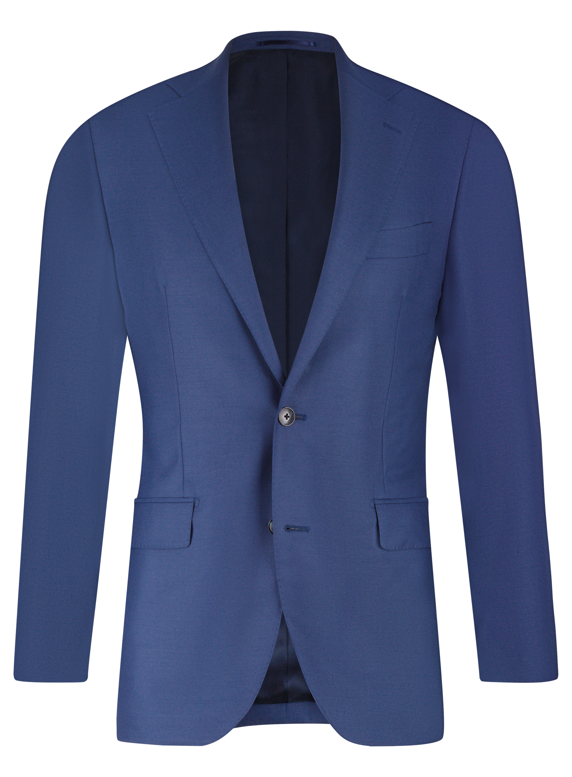 Driedelig pak van wol | Blauw
