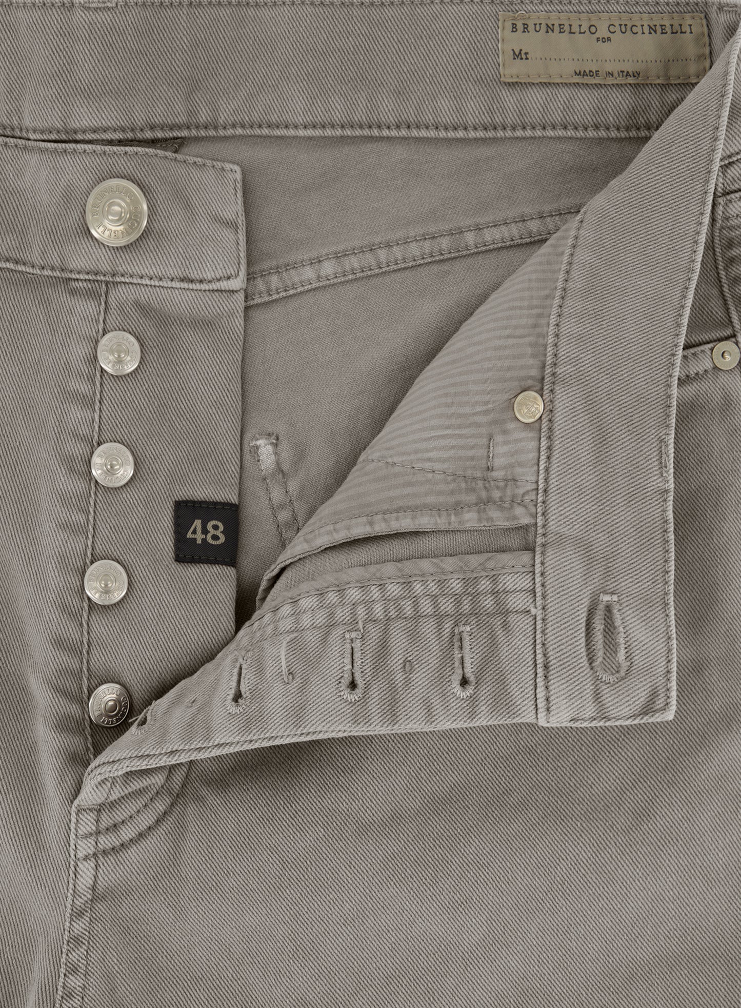 5-pocket jeans | Beige