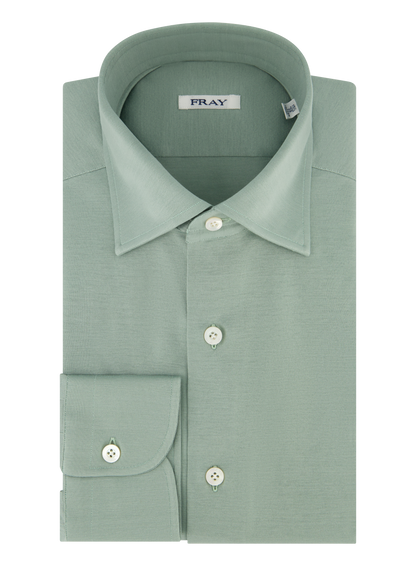 Gabriel shirt van katoen | PASTEL GROEN