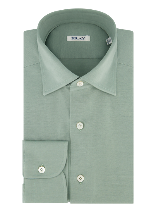 Gabriel shirt van katoen | PASTEL GROEN