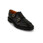 Dubbele gesp brogue-schoen | Zwart