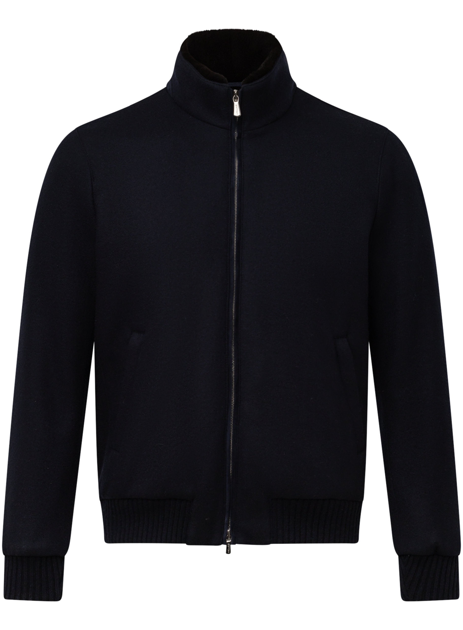 Cashmere jacket | BLUE NAVY