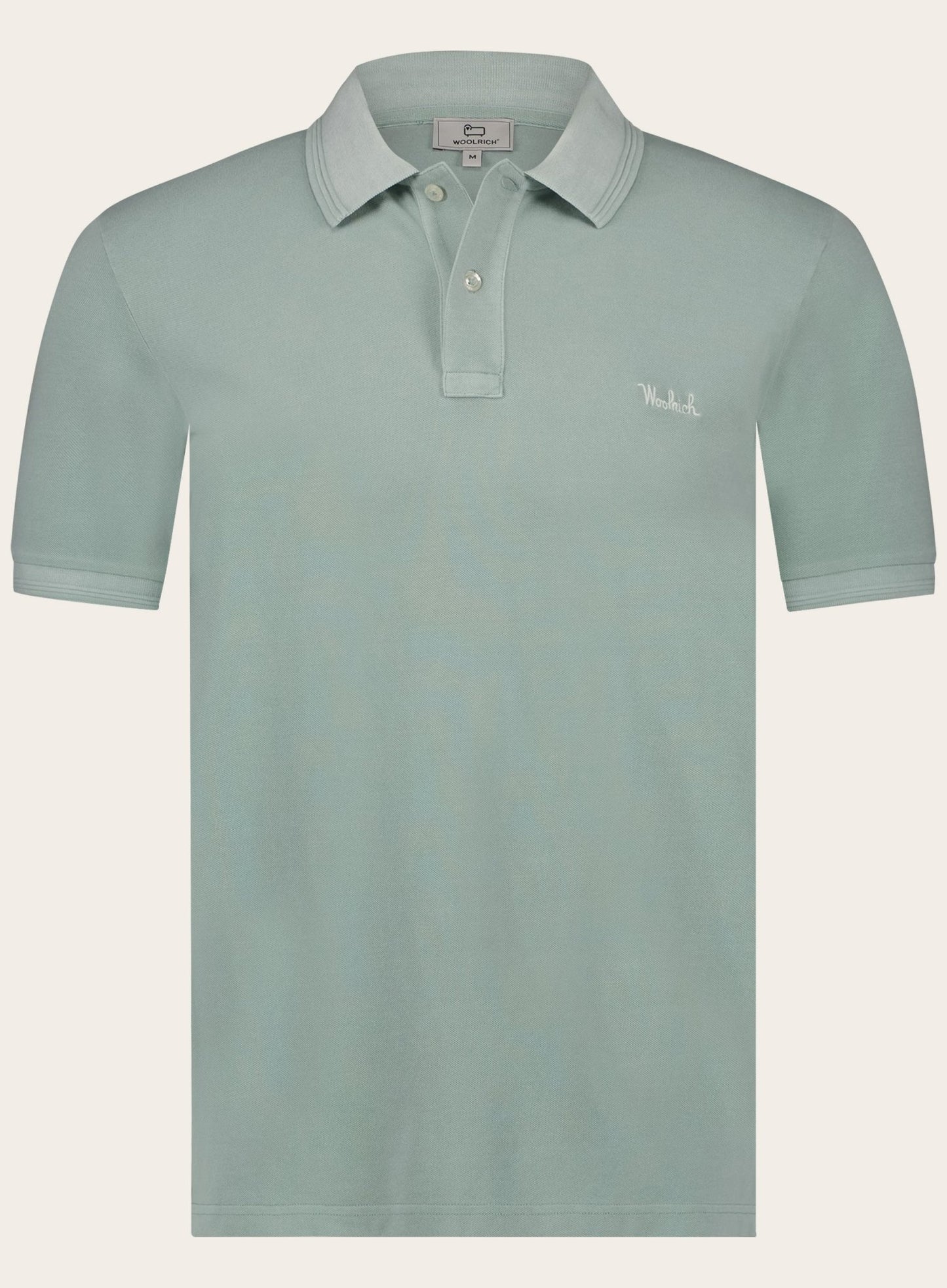 Regular-fit piqué stretch polo | Groen