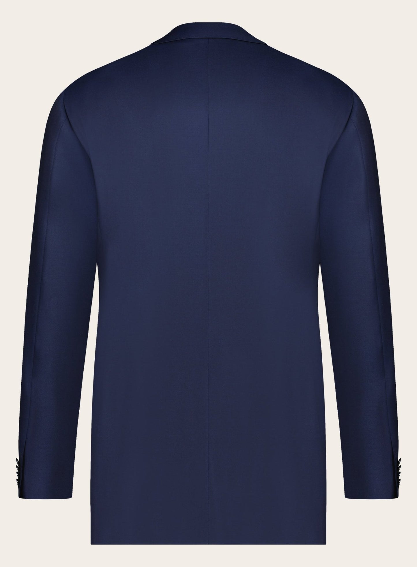 Regular-fit virgin wollen twill pak | BLUE NAVY