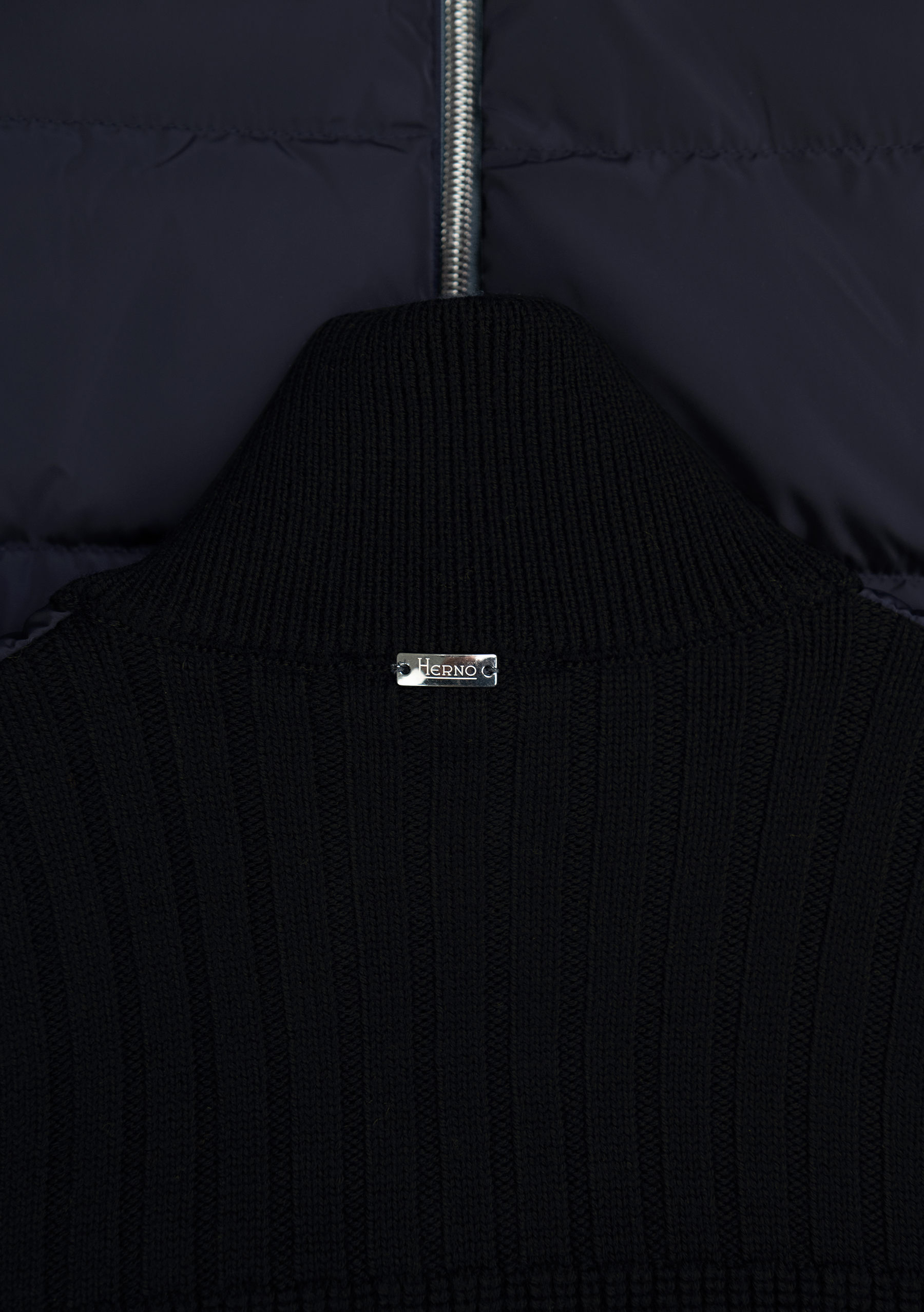 Jas van wol | FULL_WIDTH | BLUE NAVY