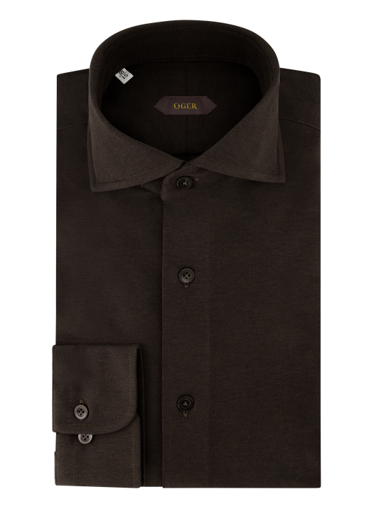 Shirt van katoen | D.Bruin