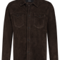 Dex overshirt van suėde | D.Bruin