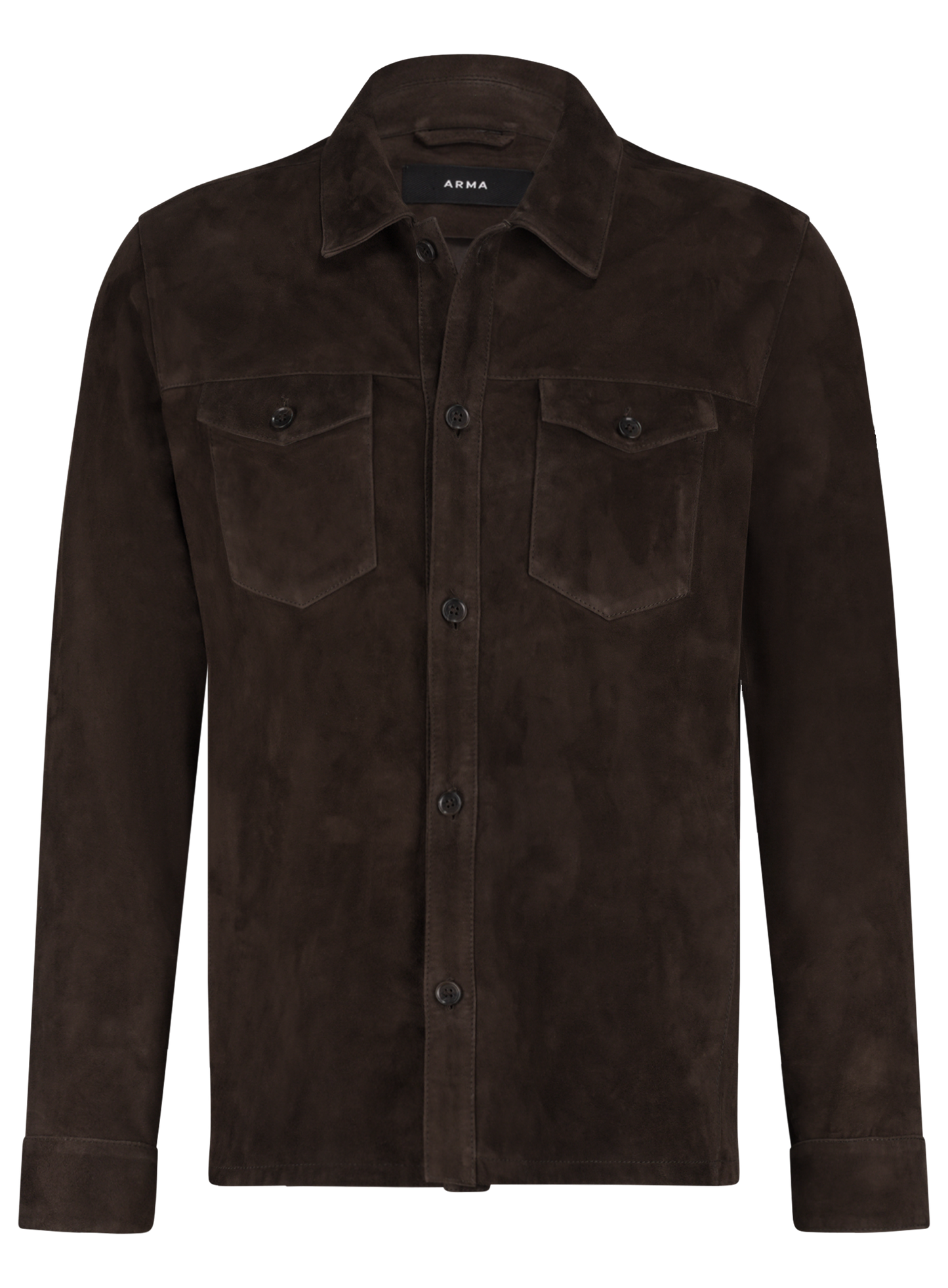 Dex overshirt van suėde | D.Bruin