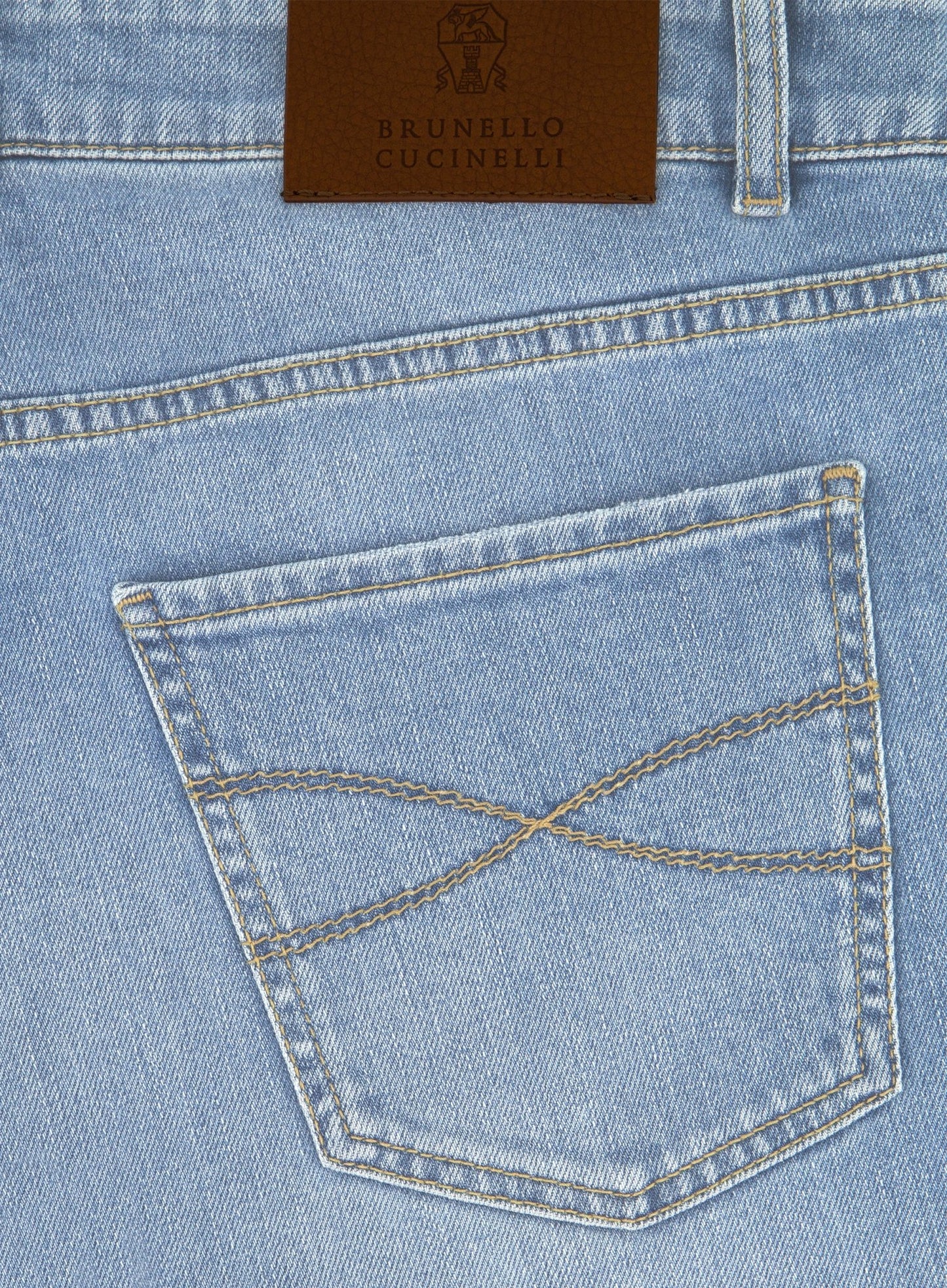 5-pocket jeans | Blauw