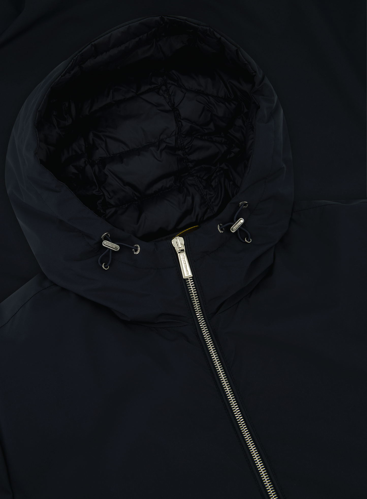Waterafstotende jas met capuchon | FULL_WIDTH | BLUE NAVY