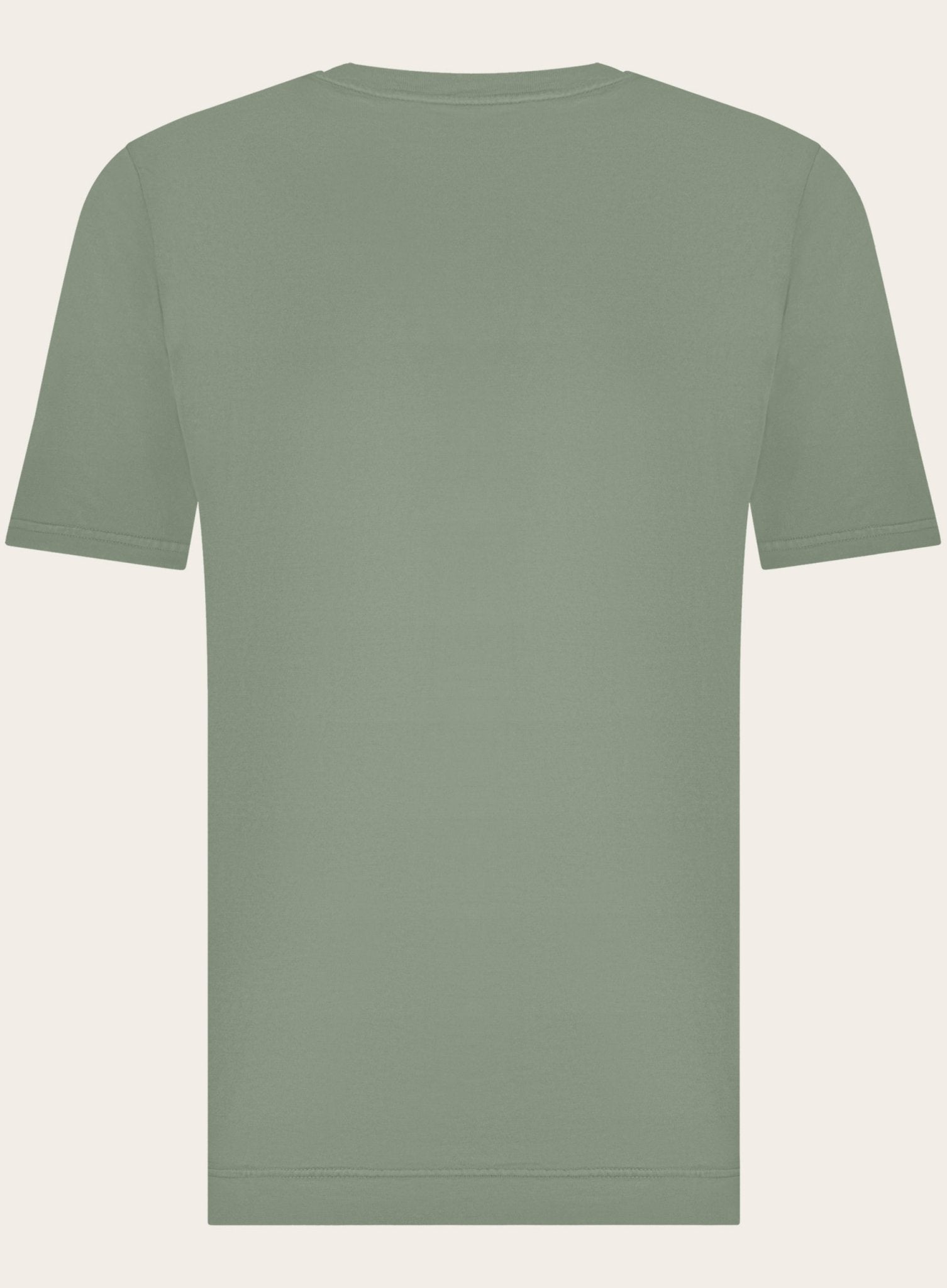 T-shirt met korte mouw van katoen | Groen