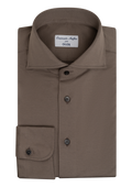 Shirt van katoen | TAUPE