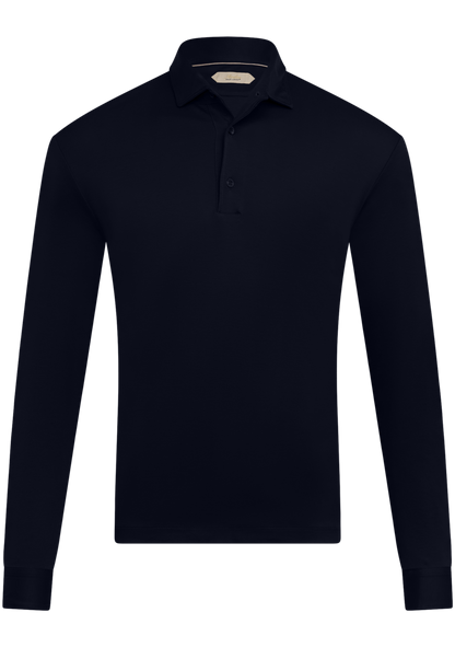 Katoenen polo | FULL_WIDTH | BLUE NAVY