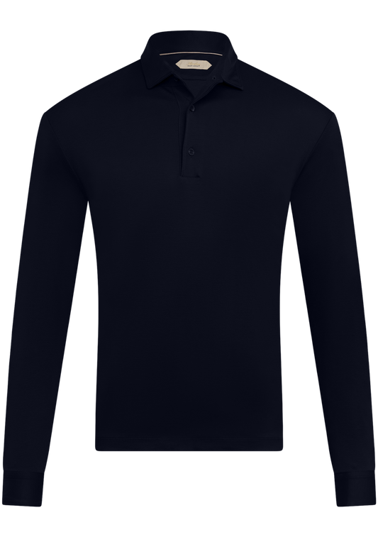 Katoenen polo | FULL_WIDTH | BLUE NAVY