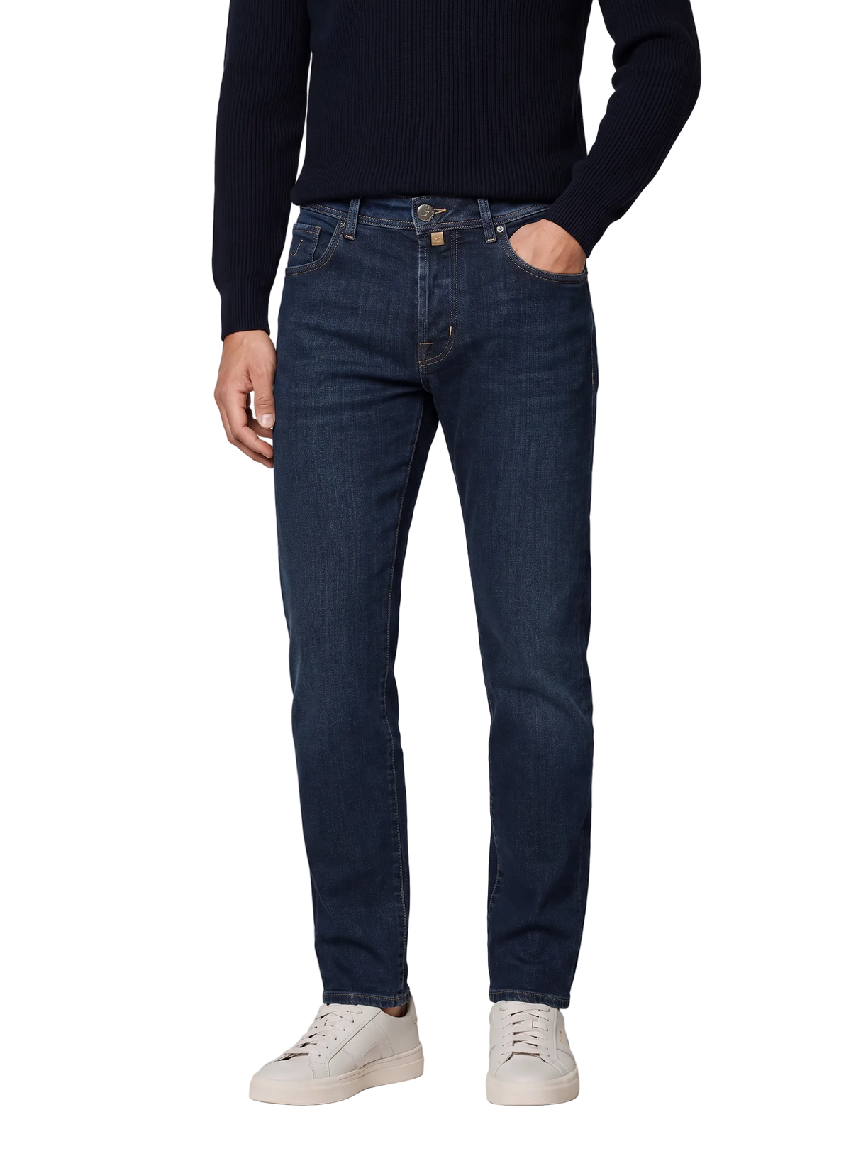 Bard jeans in katoen stretch | FULL_WIDTH |  MODEL | BLUE NAVY 