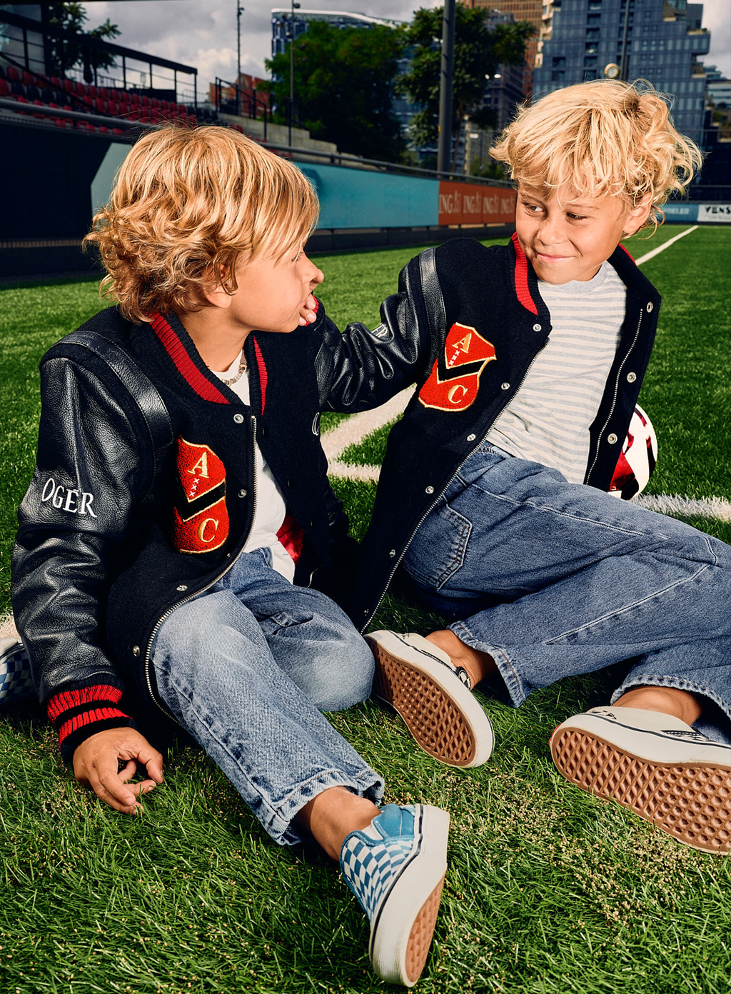 AFC x OGÉR Kids clubjack | FULL_WIDTH | Zwart