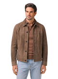 Jaden overshirt van suède | FULLD_WIDTH | MODEL | TAUPE