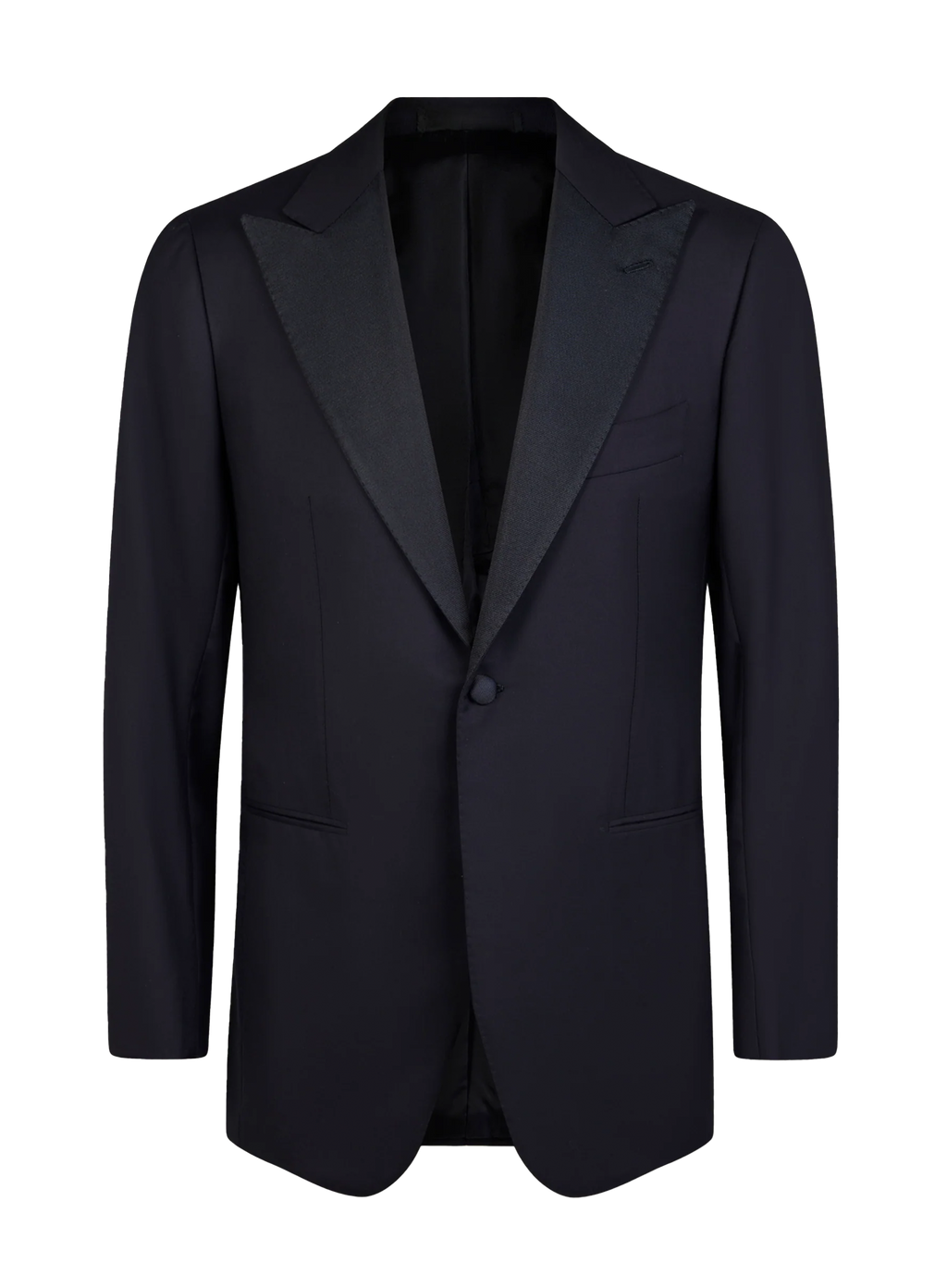 Handgemaakte tuxedo van wol | BLUE NAVY