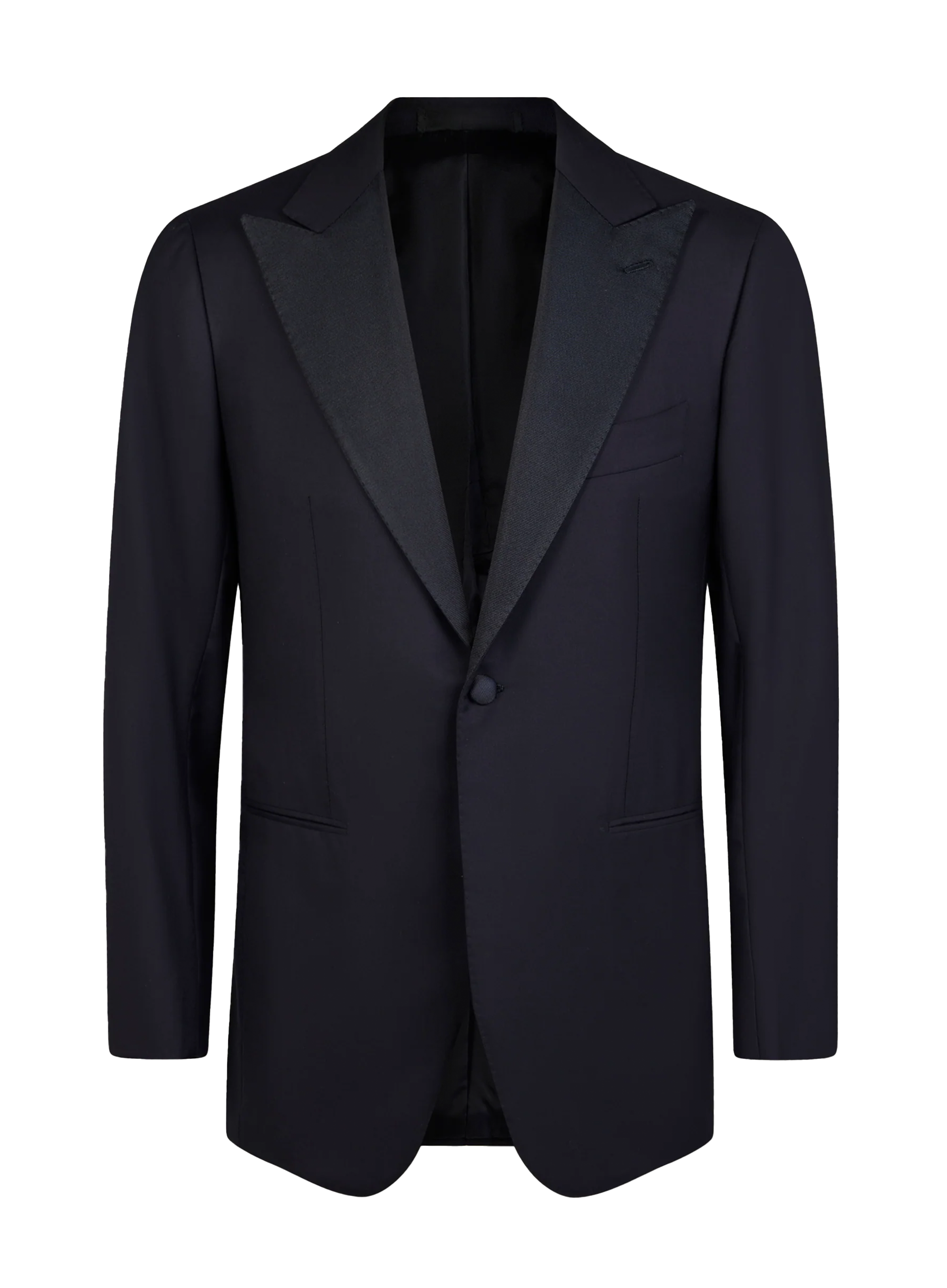 Handgemaakte tuxedo van wol | BLUE NAVY