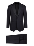 Handgemaakte tuxedo van wol | BLUE NAVY