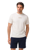 Saint Tropez t-shirt van katoen | MODEL | FULL_WIDTH | Wit