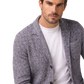 Knitted jasje van katoen | FULL_WIDTH | BLUE NAVY