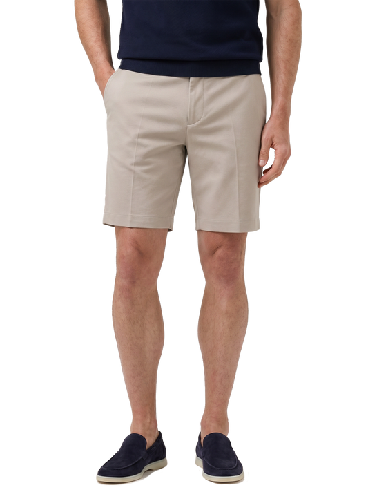 Bermuda met lichte stretch | Beige