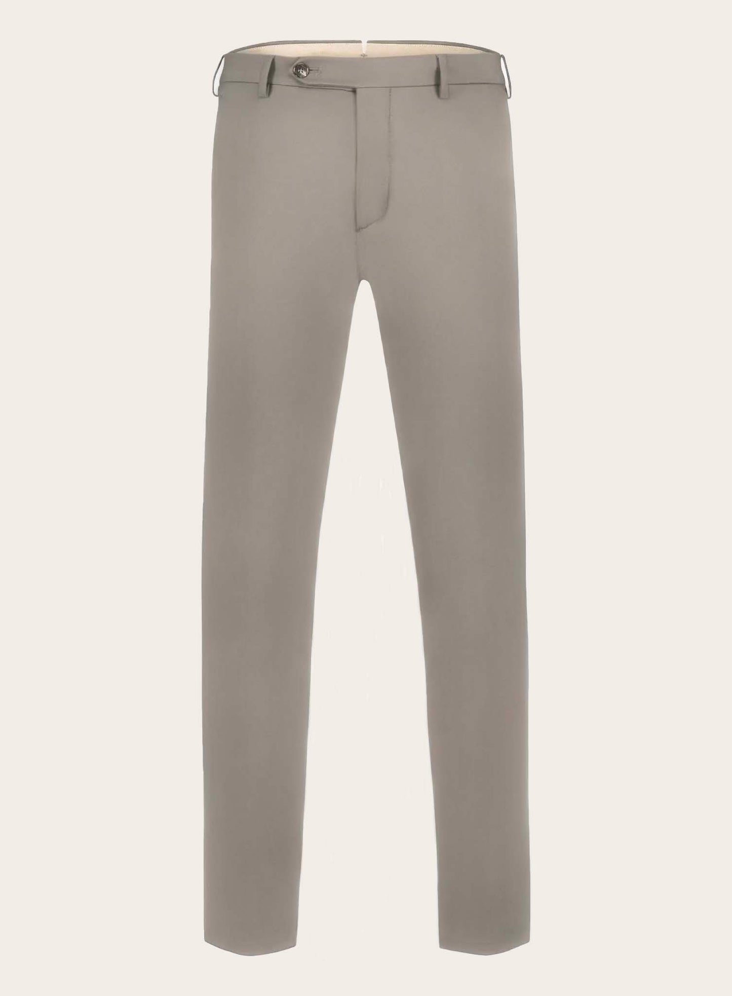 Pantalon met stretch | Taupe