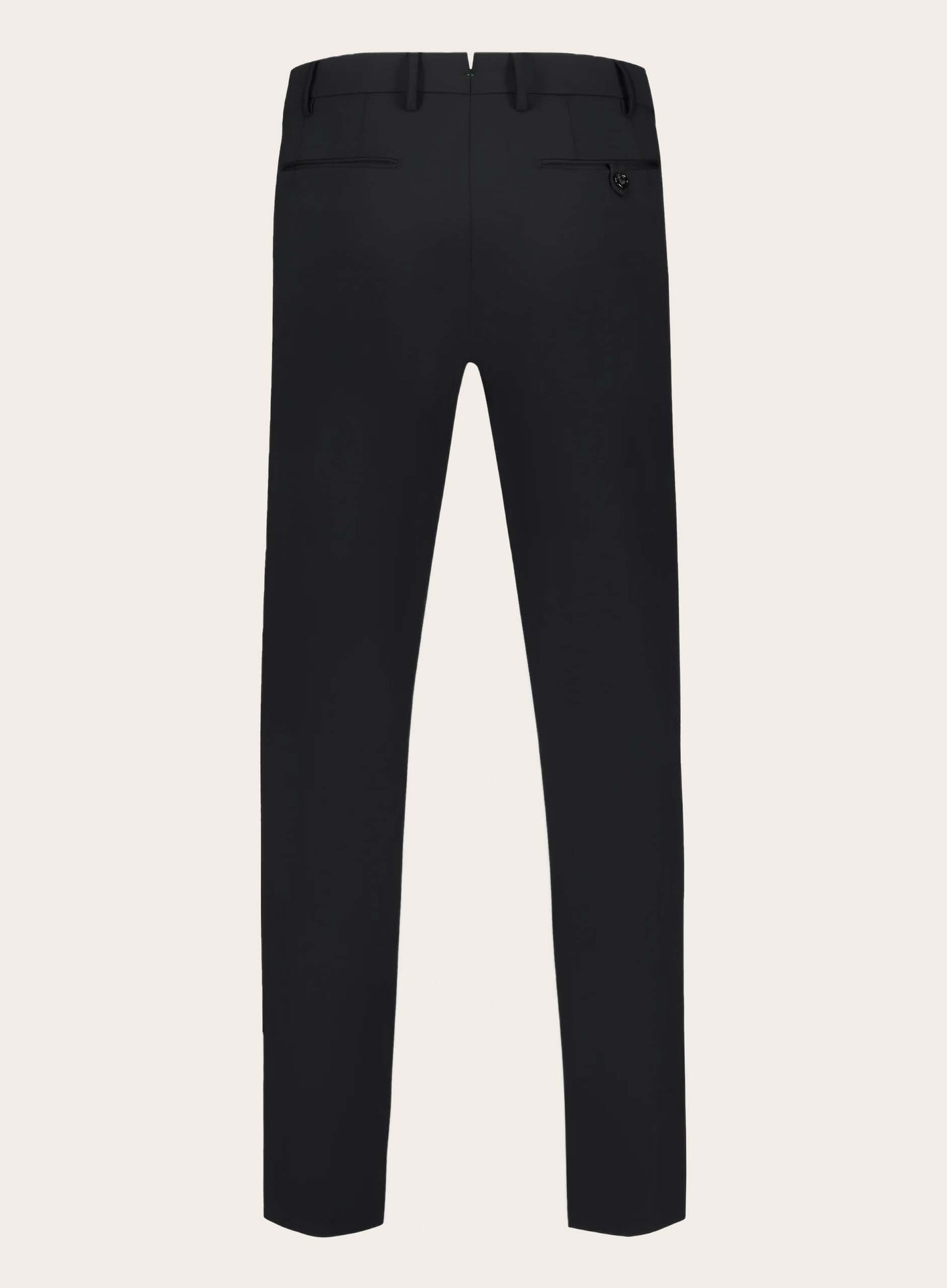 Pantalon met stretch | Zwart