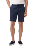 Spiaggia short van linnen | FULL_WIDTH | MODEL | BLUE NAVY