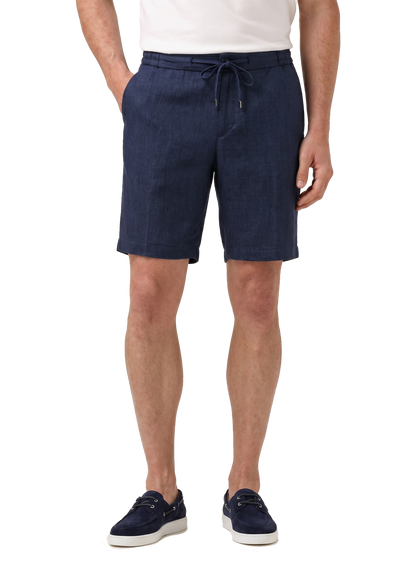Spiaggia short van linnen | FULL_WIDTH | MODEL | BLUE NAVY
