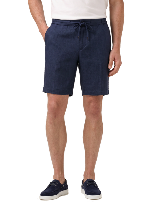 Spiaggia short van linnen | BLUE NAVY