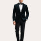 Slim-Fit-Jacke aus Samt