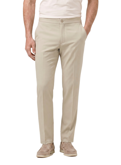 Broek met stretch | MODEL | FULL_WIDTH | Beige