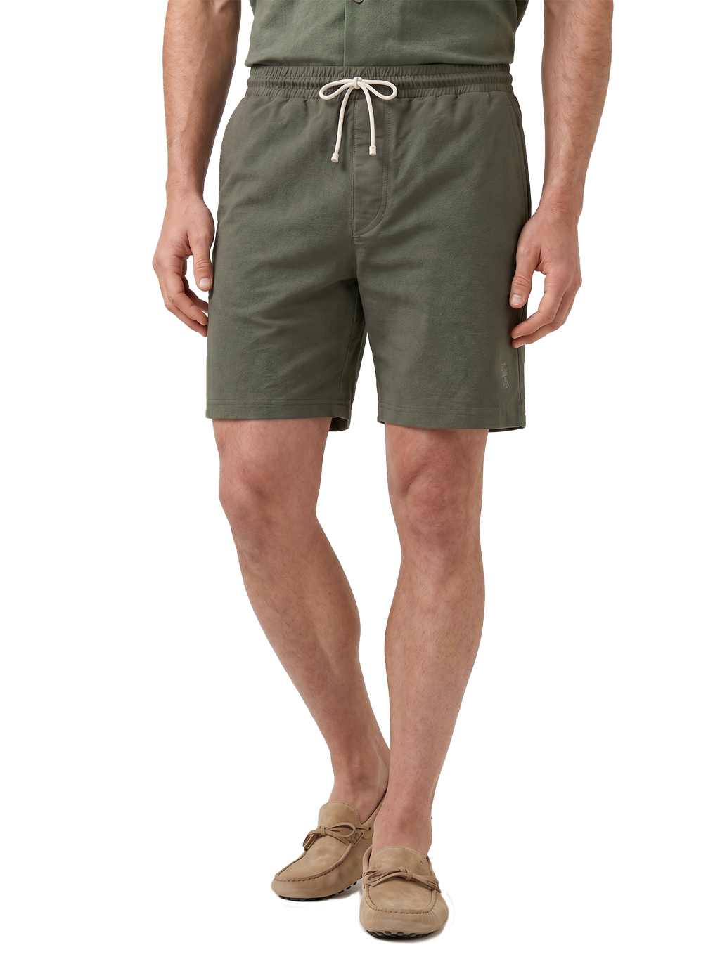 Zwemshort met trekkoord | FULL_WIDTH | MODEL | Groen