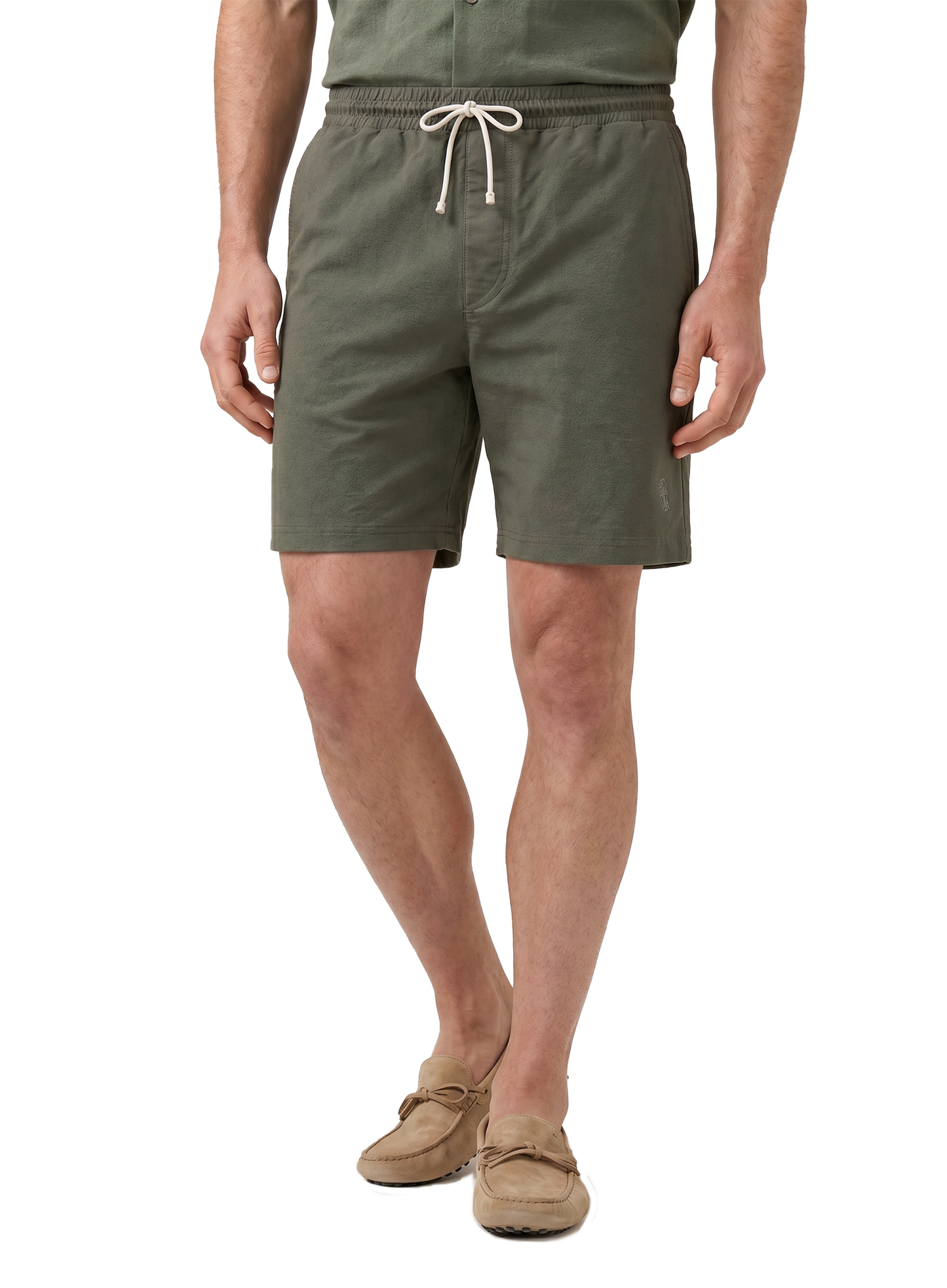 Zwemshort met trekkoord | FULL_WIDTH | MODEL | Groen