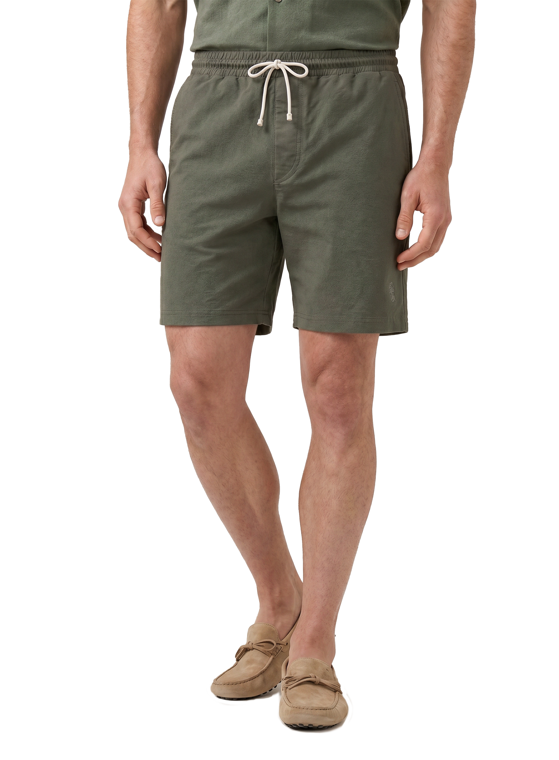 Zwemshort met trekkoord | FULL_WIDTH | MODEL | Groen