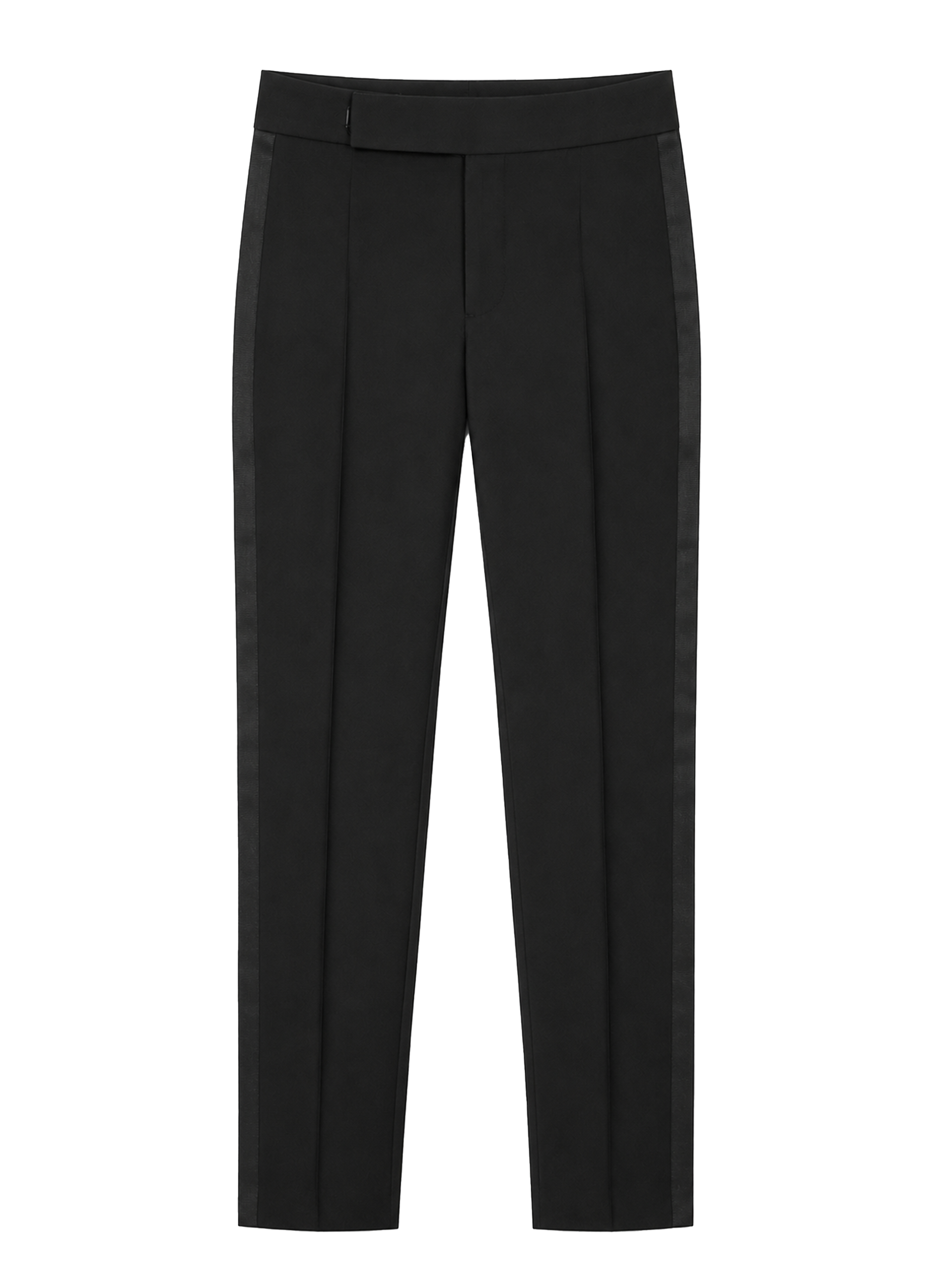Handgemaakte tuxedo van wol | Zwart