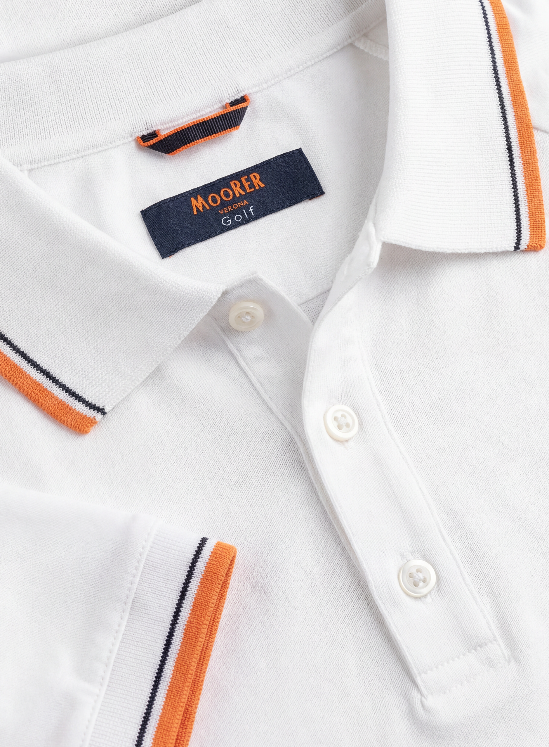 Cypress polo van katoen | FULL_WIDTH | Wit