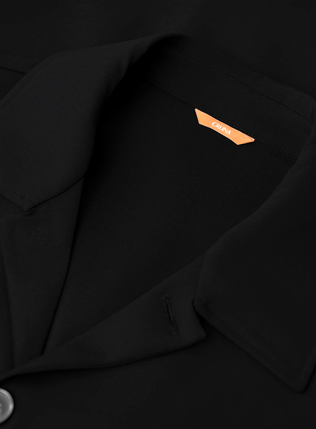 Overshirt van scheerwol | FULL_WIDTH | Zwart