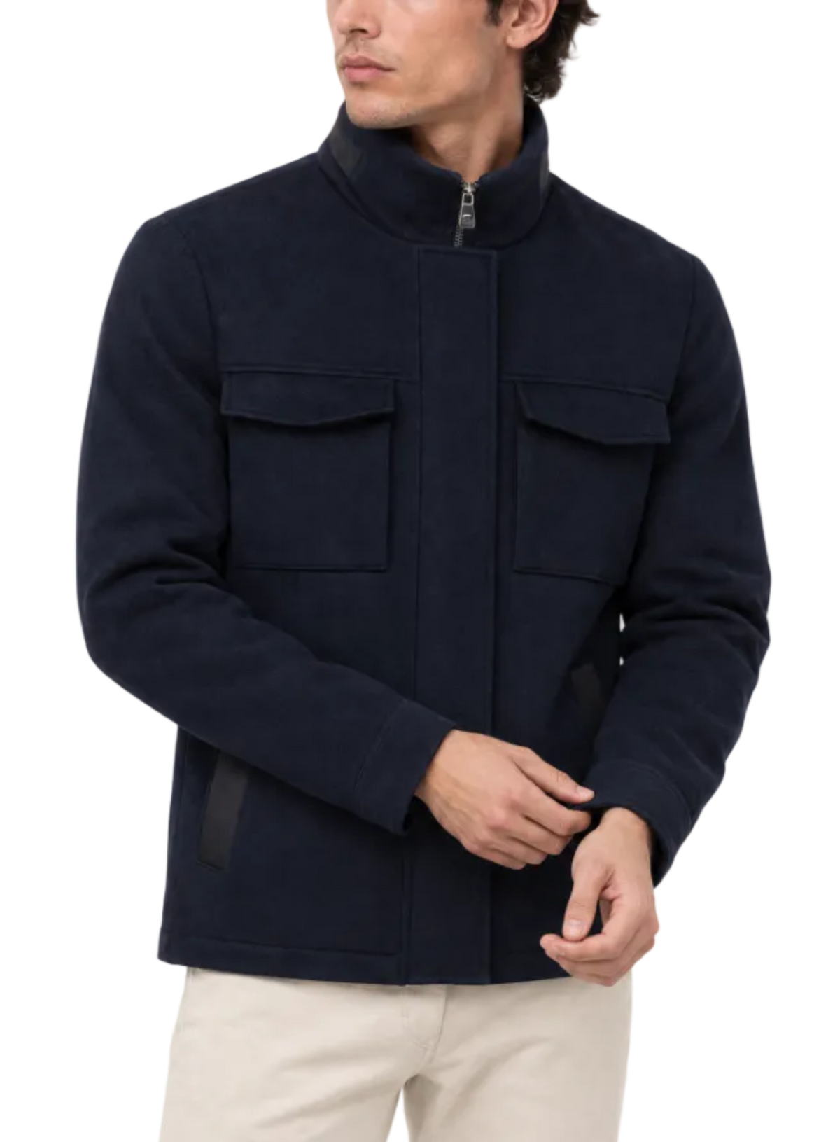 Jack in cashmere | FULL_WIDTH |  MODEL | BLUE NAVY